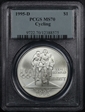 1995-D $1 Cycling MS70
