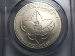 2010-P $1 Boy Scouts of America MS70