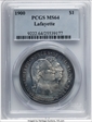 1900 $1 Lafayette MS64
