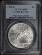 1995-D $1 Track & Field MS70