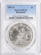 1997-P $1 Botanical MS70