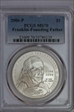 2006-P $1 Franklin-Founding Father MS70