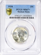 1934 25C Medium Motto MS67+