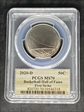 2020-D 50C Basketball Hall of Fame First Strike MS70