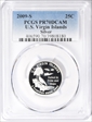2009-S 25C U.S. Virgin Islands Silver PR70DCAM