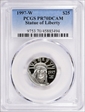 1997-W $25 Statue of Liberty PR70DCAM