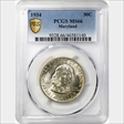 1934 50C Maryland MS66