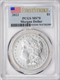 2023 $1 Morgan Dollar First Strike MS70