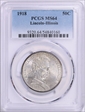 1918 50C Lincoln-Illinois MS64