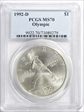 1992-D $1 Olympic MS70