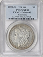 1899-O $1 VAM 31, Micro O XF40