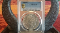 1889-O $1 AU58