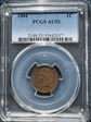 1884 1C AU53BN
