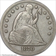 1870 $1 VF35