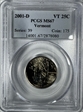 2001-D 25C Vermont MS67