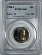 1988-P 25C MS65