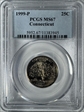 1999-P 25C Connecticut MS67