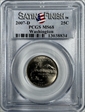 2007-D 25C Washington Satin Finish SP68