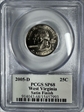 2005-D 25C West Virginia Satin Finish SP68
