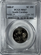 2000-P 25C South Carolina MS67