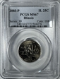 2003-P 25C Illinois MS67
