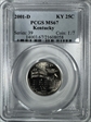 2001-D 25C Kentucky MS67