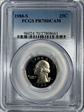 1988-S 25C PR70DCAM