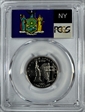 2001-S 25C New York PR70DCAM