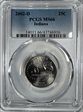 2002-D 25C Indiana MS66