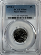 2004-D 5C Peace Medal MS66