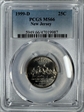 1999-D 25C New Jersey MS66