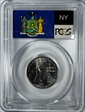 2001-P 25C New York MS68