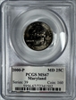 2000-P 25C Maryland MS67
