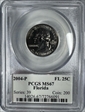 2004-P 25C Florida MS67