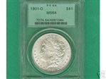 1901-O $1 MS64