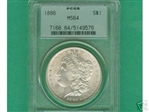 1886 $1 MS64