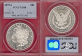 1879-S $1 MS64