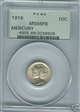 1916 10C Mercury MS66FB