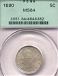 1890 5C MS64