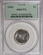 1940 5C MS67FS