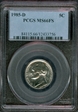1985-D 5C MS66FS