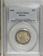 1916 25C Barber MS65