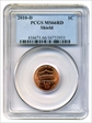 2010-D 1C Shield MS66RD