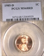 1985-D 1C MS68RD