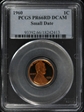 1960 1C Small Date PR66DCAM