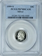 1999-S 10C Silver PR70DCAM
