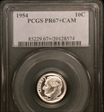 1954 10C PR67+ CAM