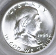 1954 50C MS66FBL