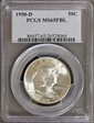 1950-D 50C MS65FBL