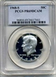 1968-S 50C PR69DCAM